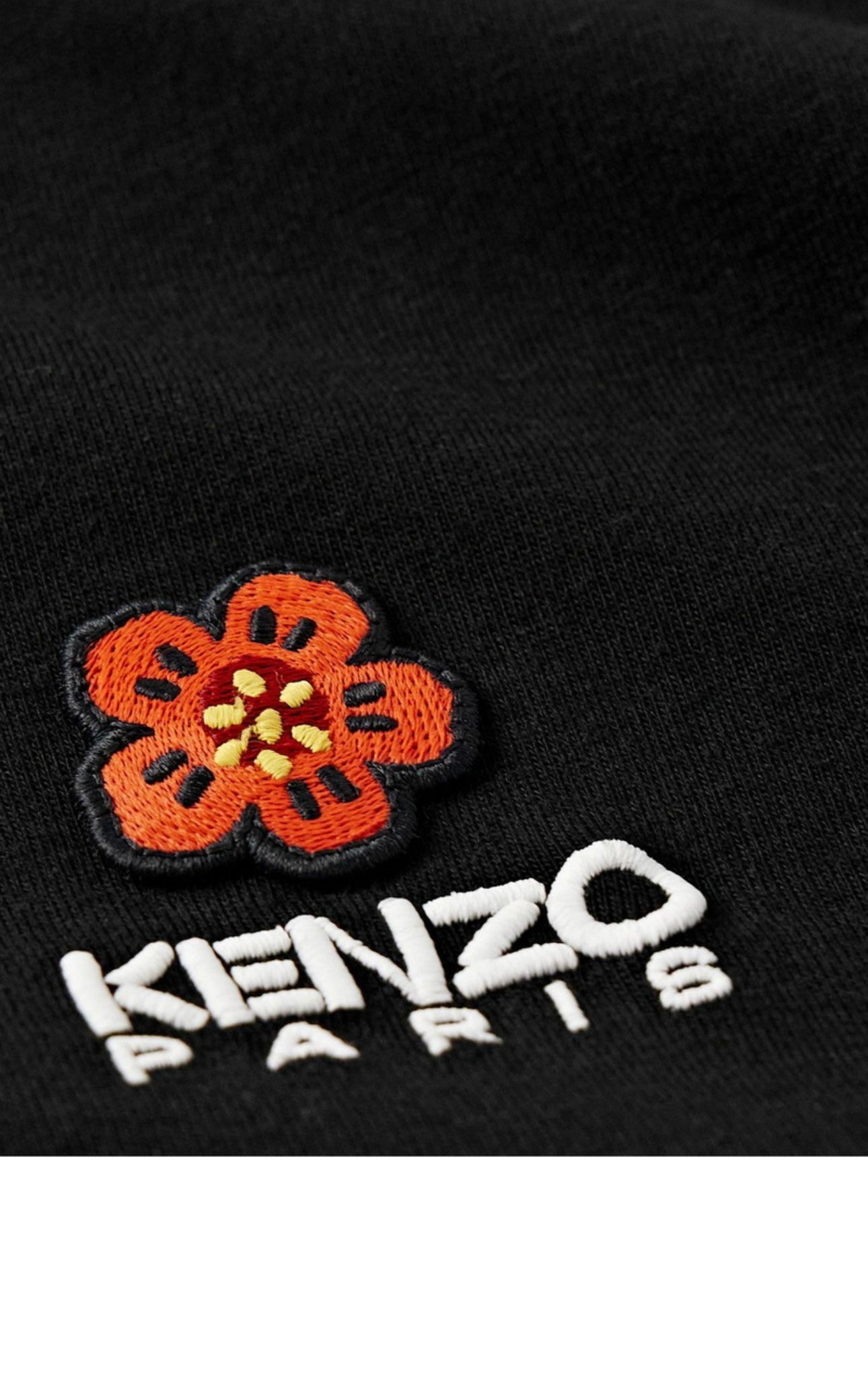 Kenzo Logo-Embroidered Cotton-Jersey T-Shirt