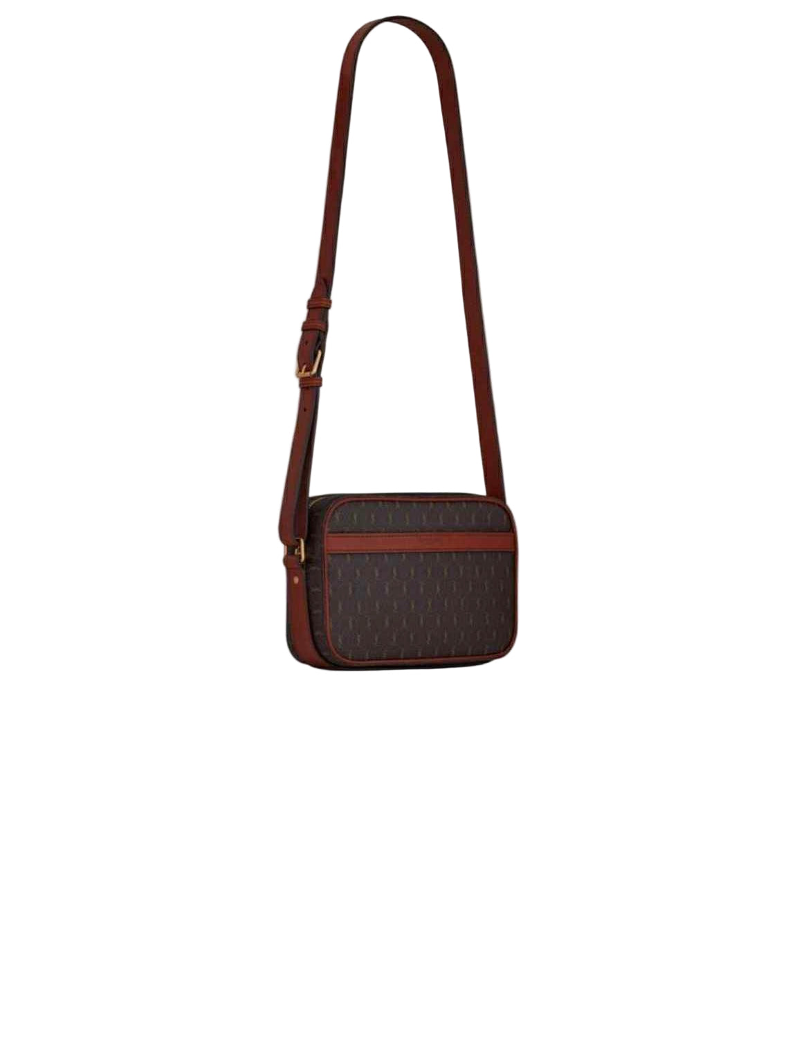 YSL Le Monogramme Canvas And Leather Camera Bag
