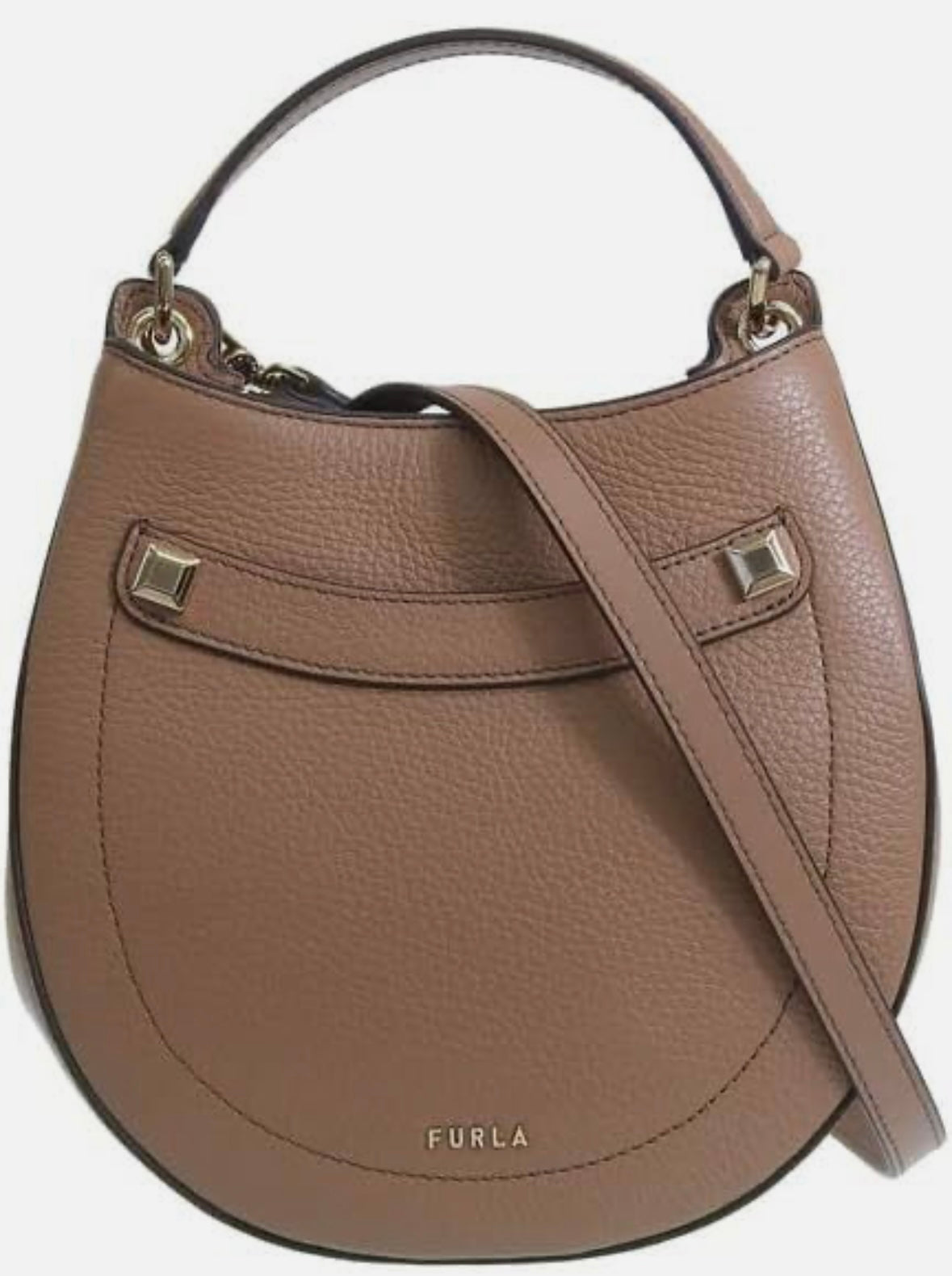 FURLA Afrodite Leather Crossbody Bag