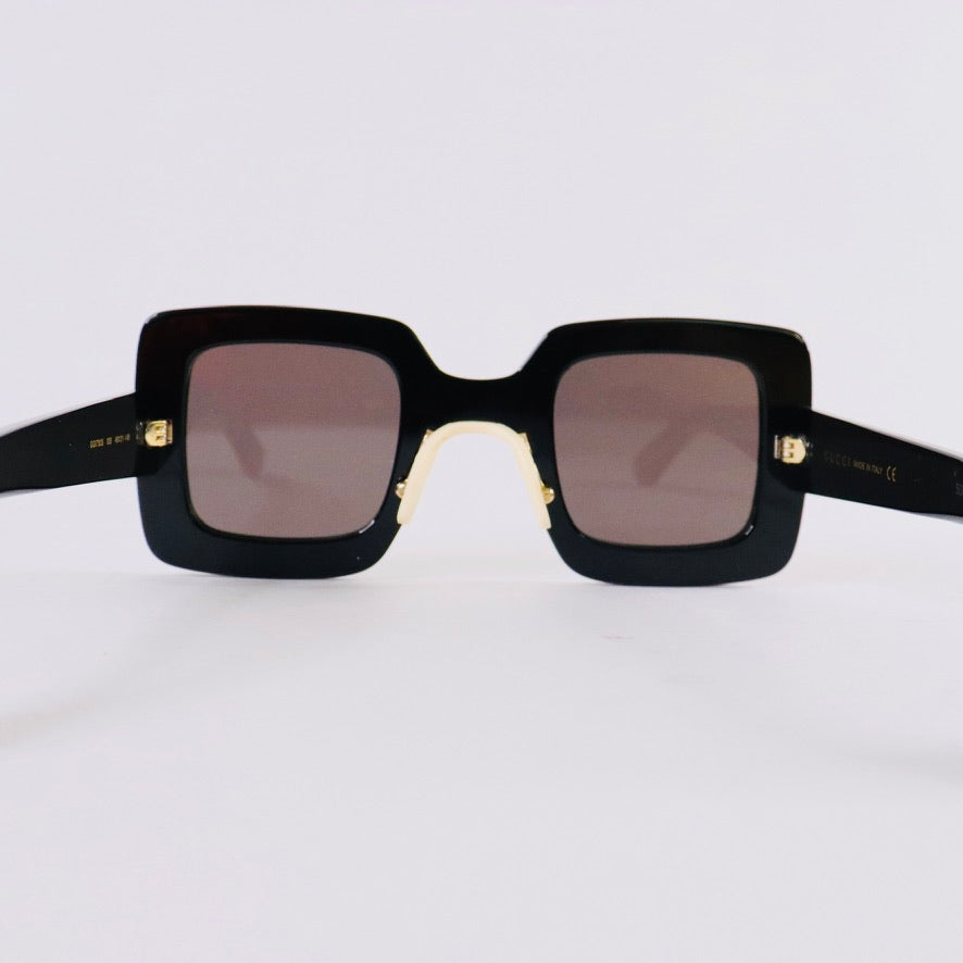 GUCCI GG Square Acetate Sunglasses