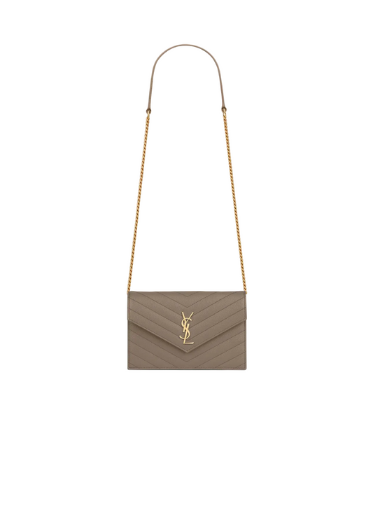YSL Cassandre Envelope Chain Wallet