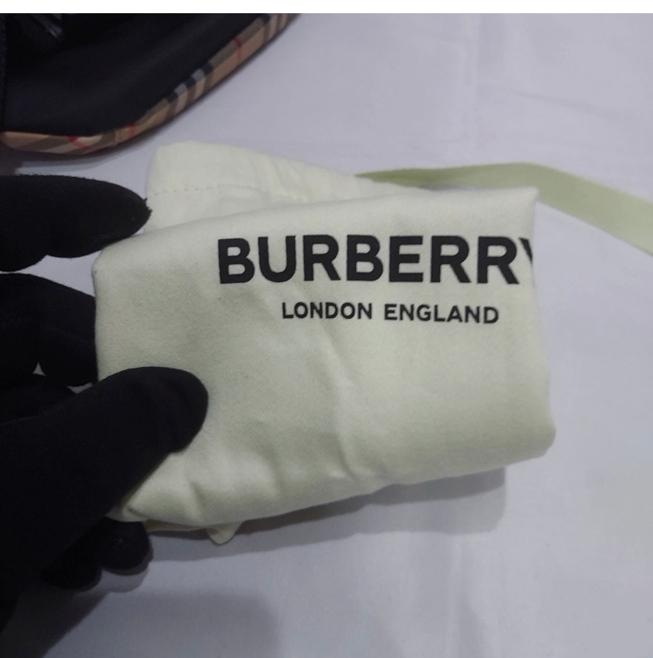 Burberry Checked Beltbag