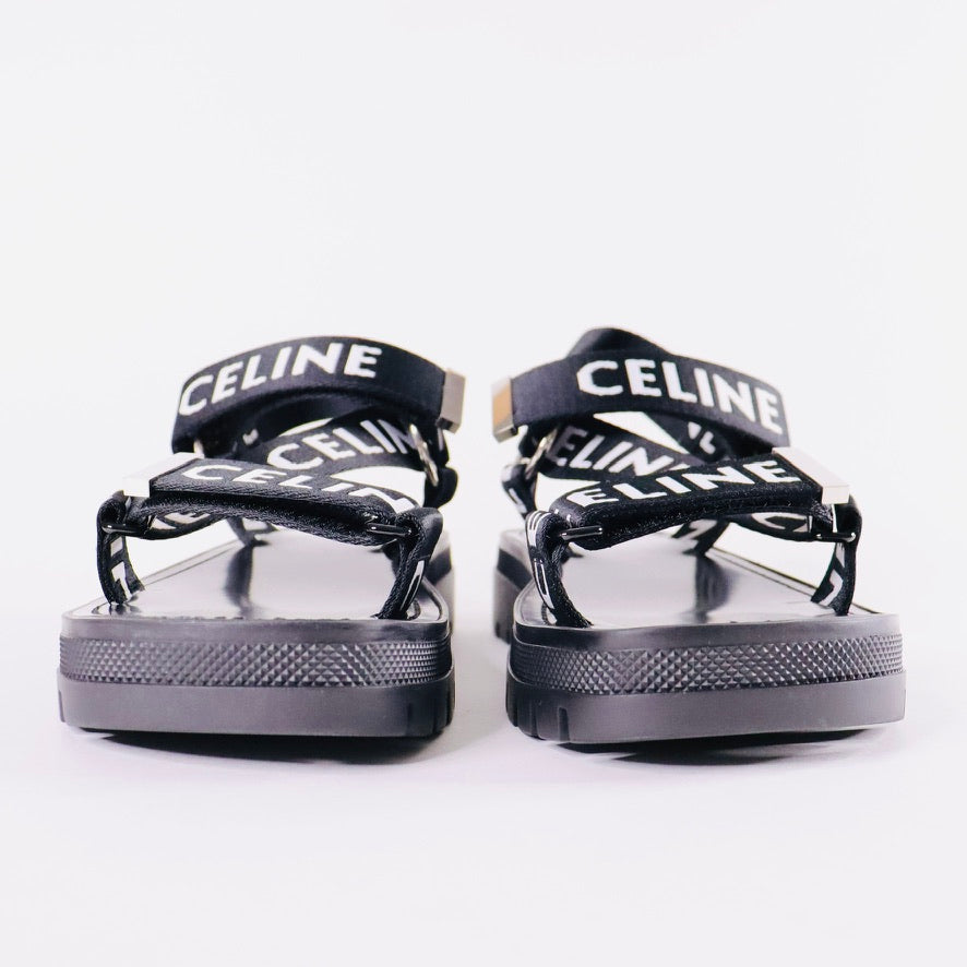 CELINE Leo Strappy Sandals