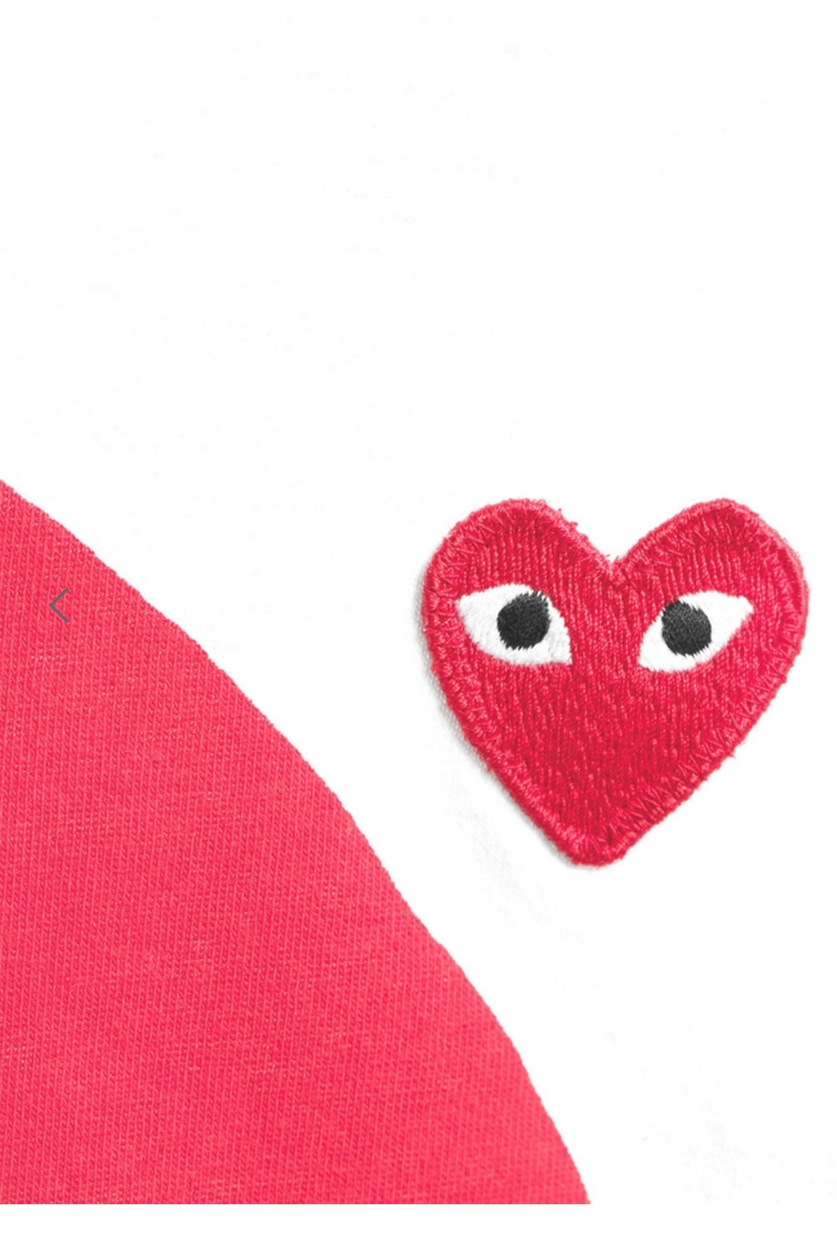 COMME DES GARÇONS PLAY
Mixed Heart T-Shirt