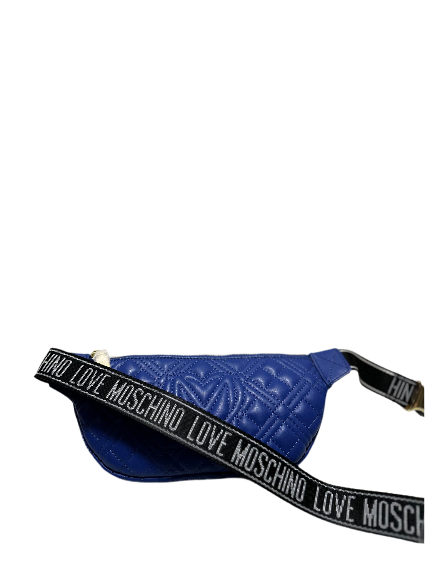 Love Moschino Logo Plaque Belt Bag