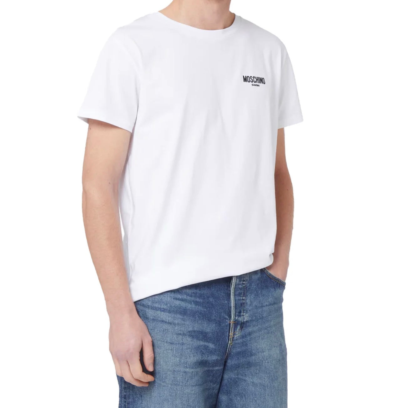 Moschino T-shirt with swim logo