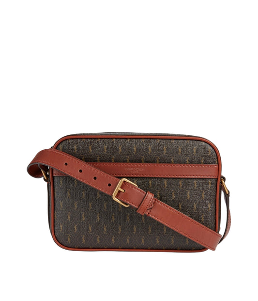 YSL Le Monogramme Canvas And Leather Camera Bag