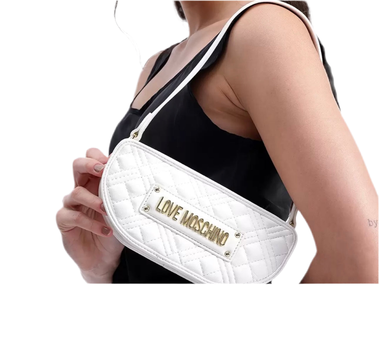 Love Moschino Half Moon Bag