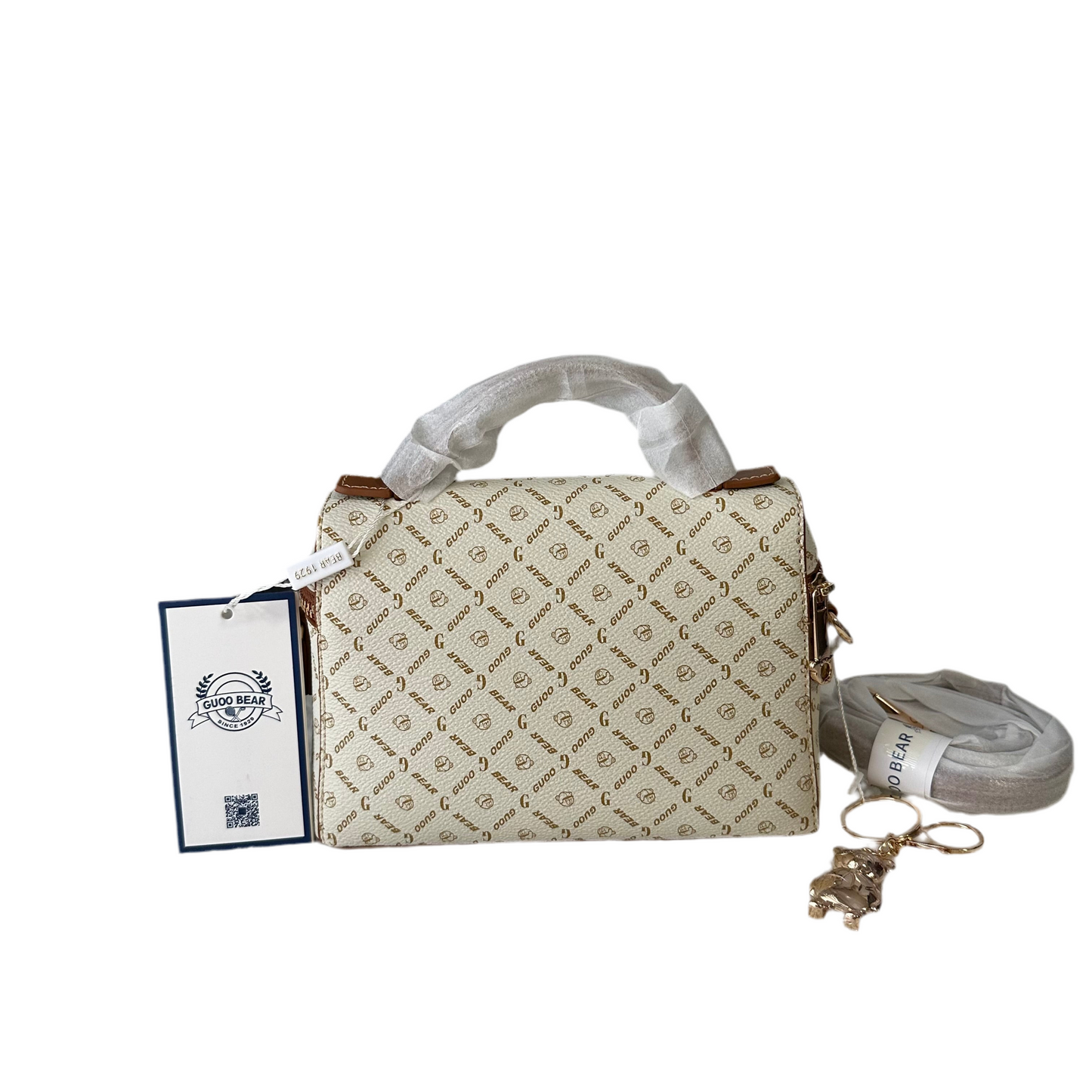Guoo Bear - Diamond Bear Head Vanity Bag - Thailand