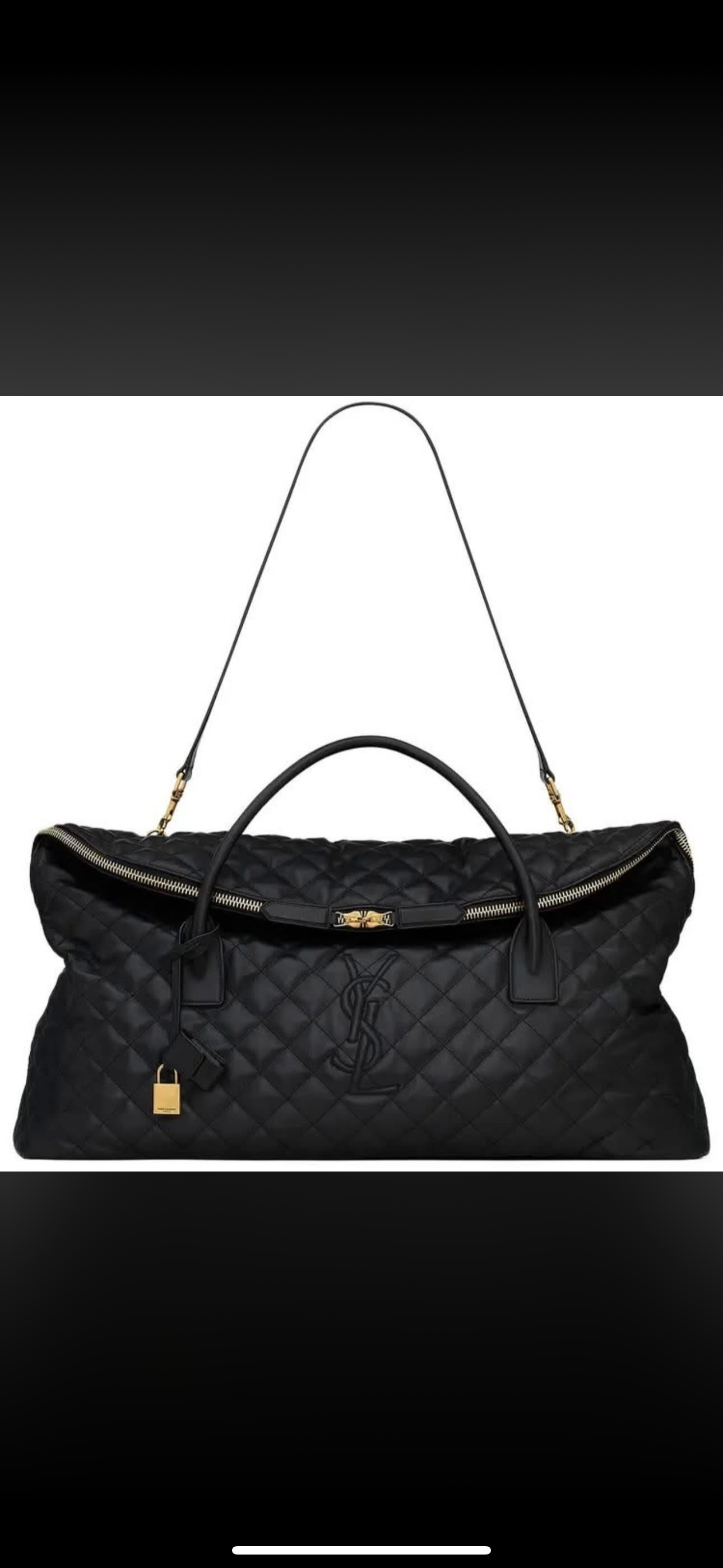 YSL ES Giant Quilted Leather Travel Bag