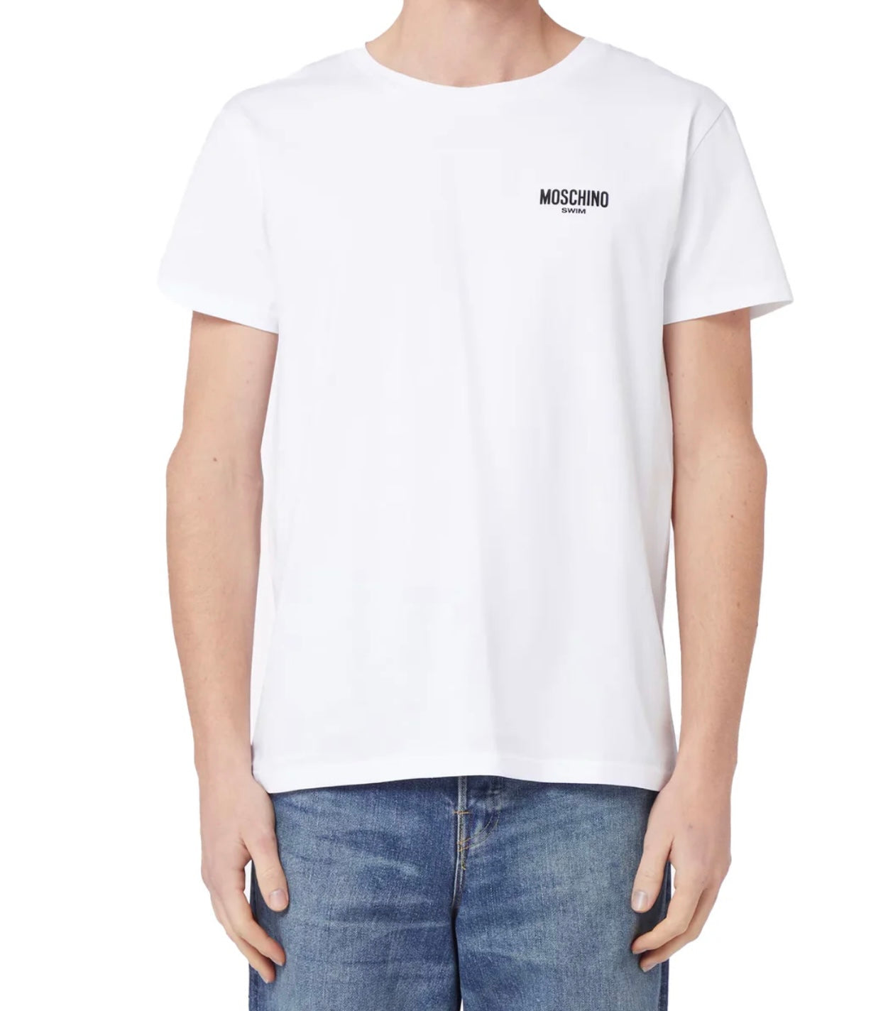 Moschino T-shirt with swim logo