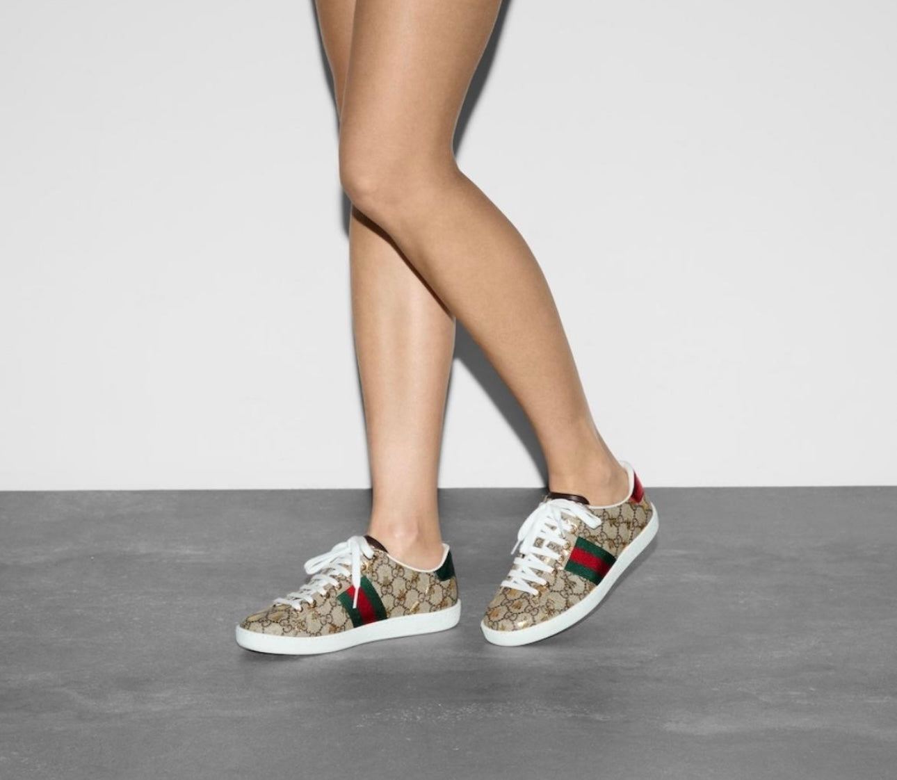 Gucci Ace Supreme Bees Sneakers