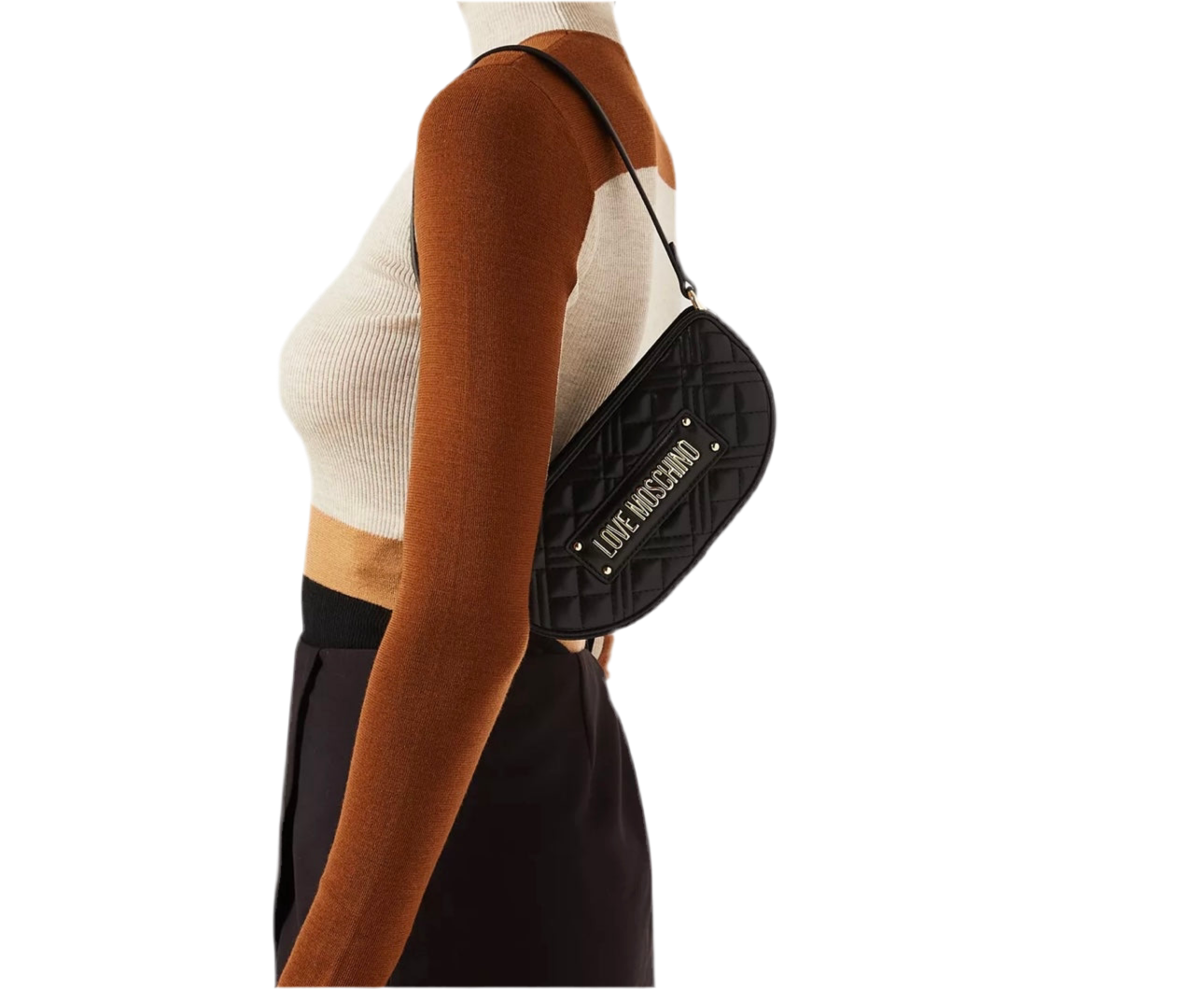 Love Moschino Half Moon Bag