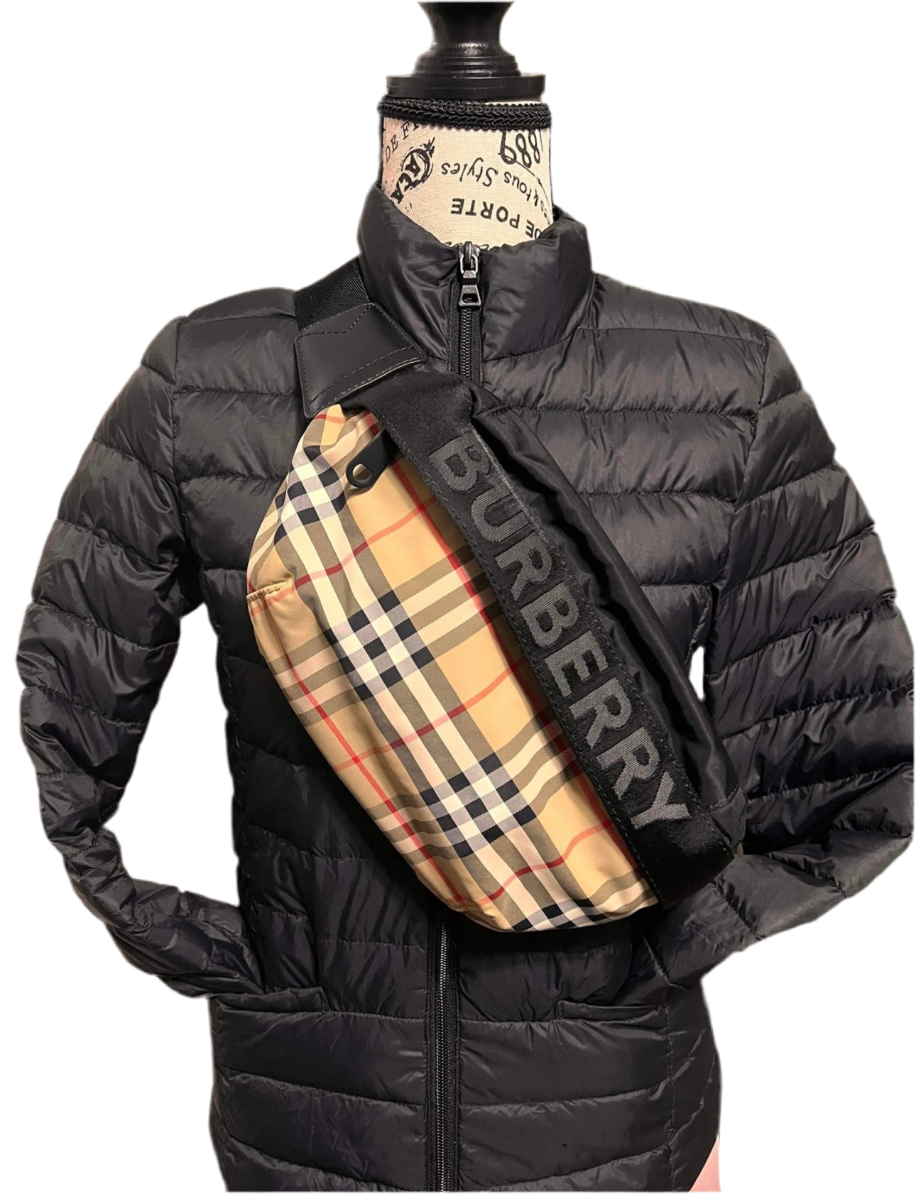Burberry Checked Beltbag