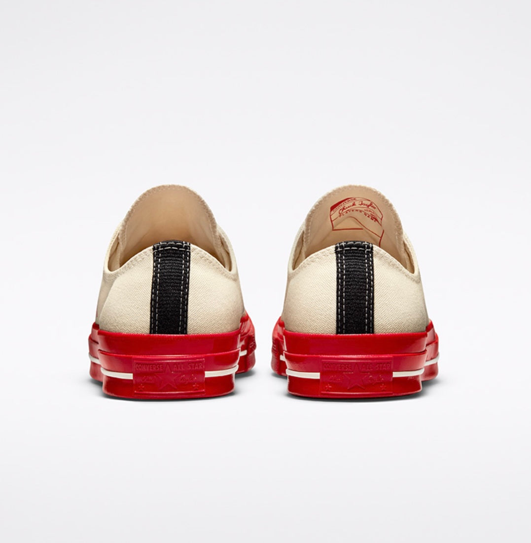 Off-White & Red Converse Edition Chuck 70 Sneakers