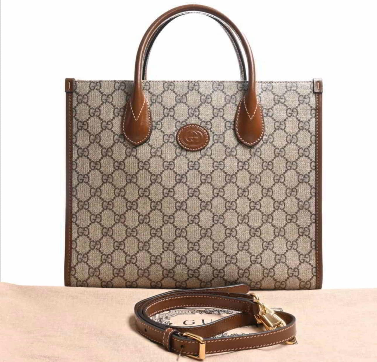 GUCCI Supreme Small Tote Bag
