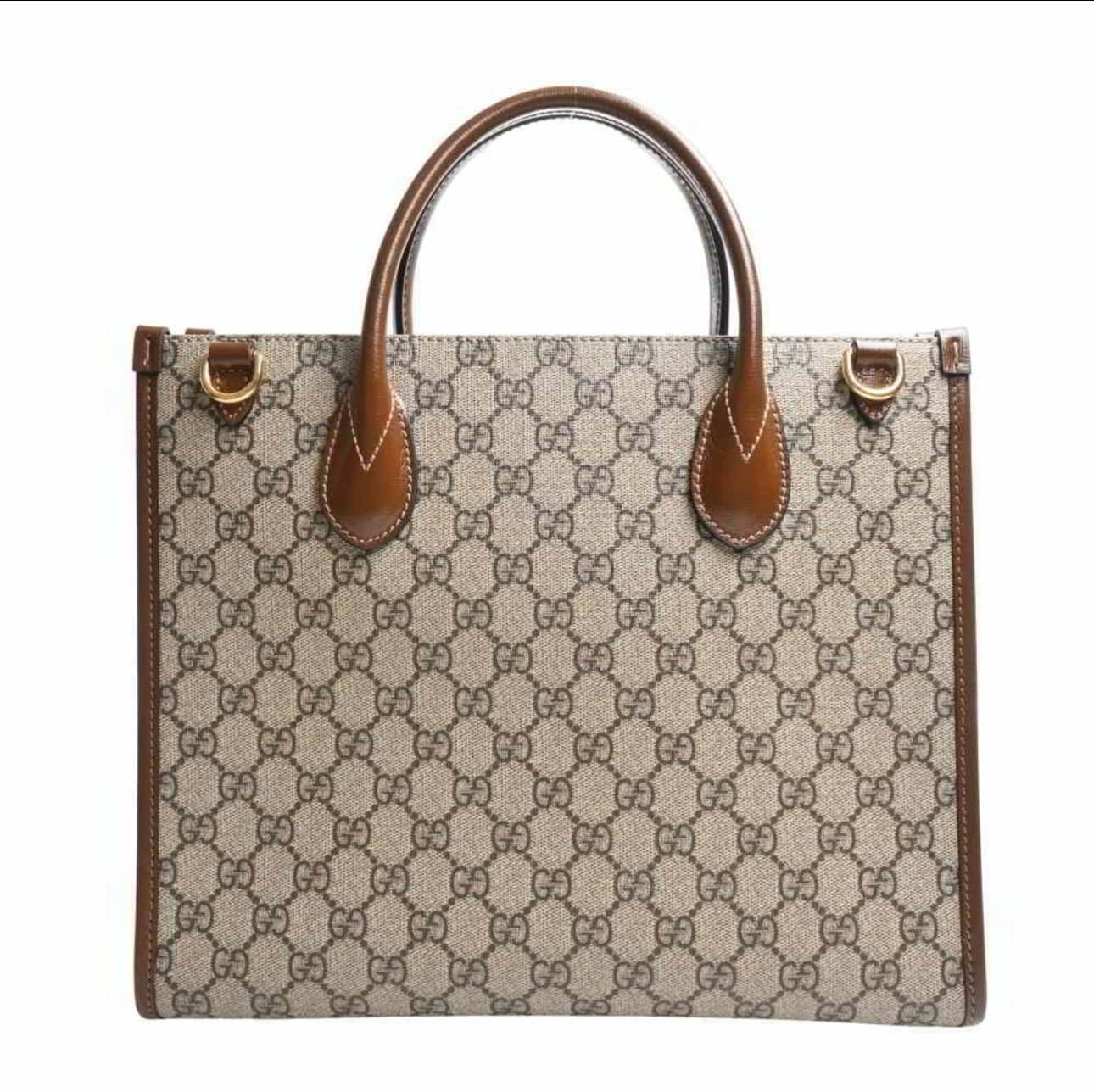 GUCCI Supreme Small Tote Bag