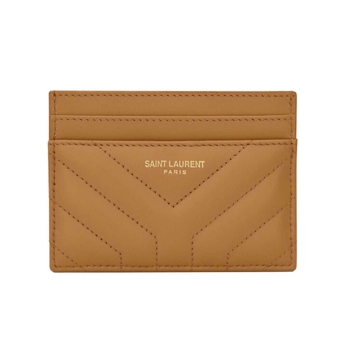 SAINT LAURENT Joan Matelasse Card Holder